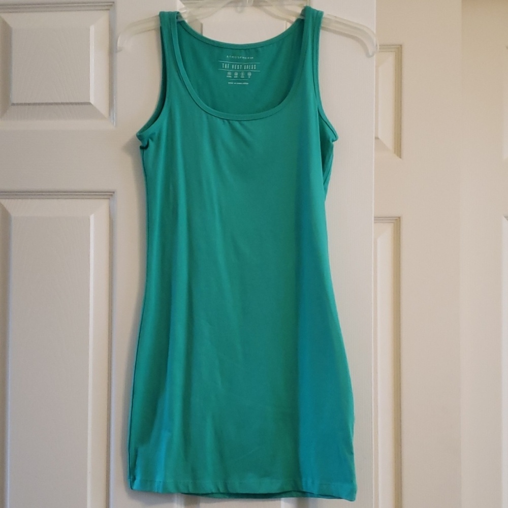 Teal dress